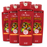 Old Spice Bearglove front packaging showing bold label and lasting scent benefit