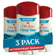 Old Spice Deep Sea front packaging showing brand and ocean scent benefit