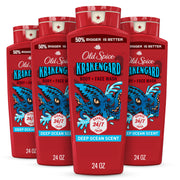 Old Spice Krakengard front packaging shows bold bottle and scent
