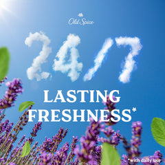 Old Spice texture shot highlighting lotion-like finish and skin-conditioning benefit
