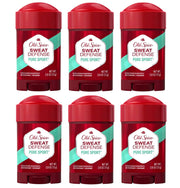 Old Spice Pure Sport+ front packaging showing branding and size benefit