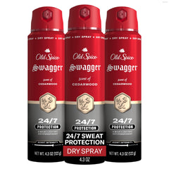 Old Spice Swagger front packaging showing bold label and size benefit