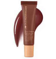 Ole Henriksen Cocoa Creme Pout Preserve front packaging showing product tube and branding for quick identification and shelf appeal