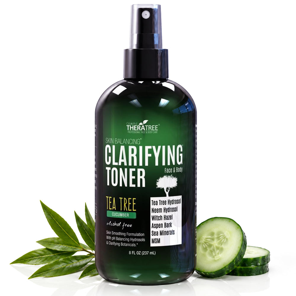 Oleavine TheraTree front packaging showing product benefits