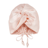OLESILK front view bonnet showing smooth silk finish and protective fit benefit