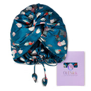 OLESILK bonnet front view showing smooth fit and protective coverage