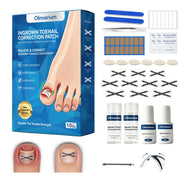 Olinvarium front packaging showing kit contents and compact case benefit