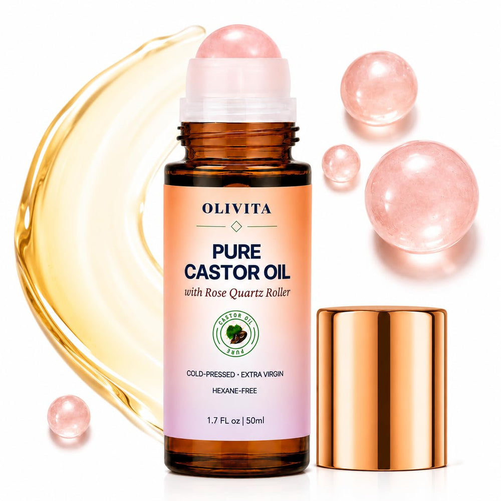 OLIVITA front packaging showing roll-on bottle and benefits