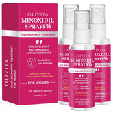 OLIVITA front packaging showing three spray bottles for consistent supply