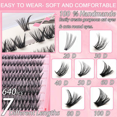 OLLAVO tweezer placing a lash cluster demonstrating precise, beginner-friendly application