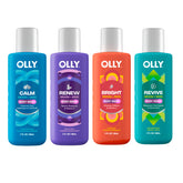 OLLY front packaging showing mixed pack and calming design for bedtime ritual