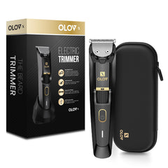 OLOV X front view showing sleek trimmer design and premium finish for confident grooming