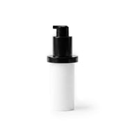 oneskin front packaging showing refill jar and clear benefits