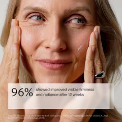 OneSkin being applied to face demonstrating targeted peptide delivery benefit
