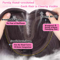 OOPPOO close-up of synthetic fiber texture for natural look and blend