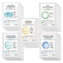 #OOTD front packaging of 50-mask combo showing variety and convenience