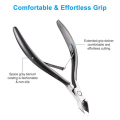 opove X7 in use during manicure for controlled cuticle removal
