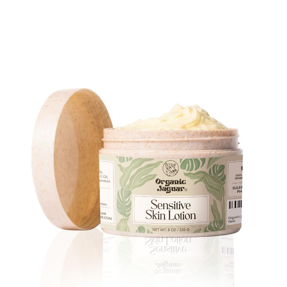 Organic Jaguar front packaging showing clean label and travel-friendly benefit