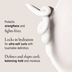 Oribe product with avocado and coconut oils illustrating nourishment and shine