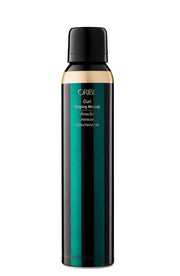Oribe curl mousse front packaging showing branding and bottle benefit