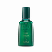 ORIBE front bottle shot showcasing polish and protect oil for glossy curls