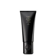 Oribe gel serum front bottle showing sleek packaging and salon finish benefit