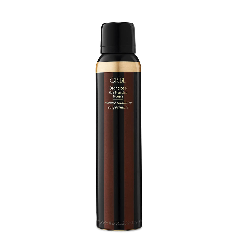 Oribe Grandiose front packaging showing brand and volume benefit