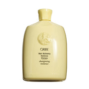 Oribe front packaging showing shampoo bottle and brand luxury benefit