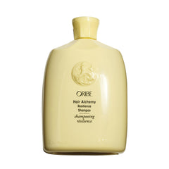 Oribe front packaging showing shampoo bottle and brand luxury benefit