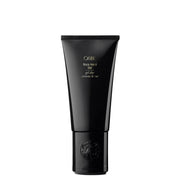 Oribe jar front view showing product and luxury branding benefit hold
