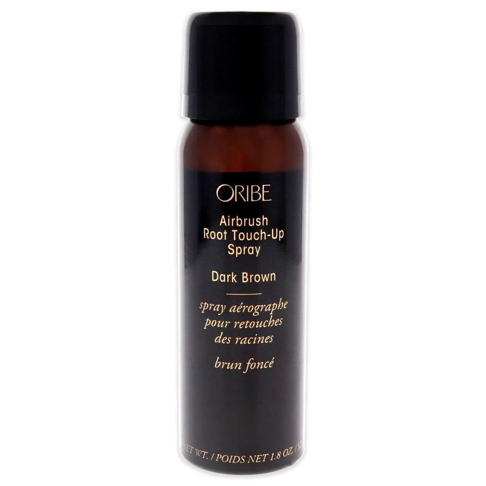 Oribe Root Touch-Up front packaging showing Dark Brown shade and benefits