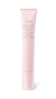 Oribe bottle front view showing clean design and product name for instant identification and benefit
