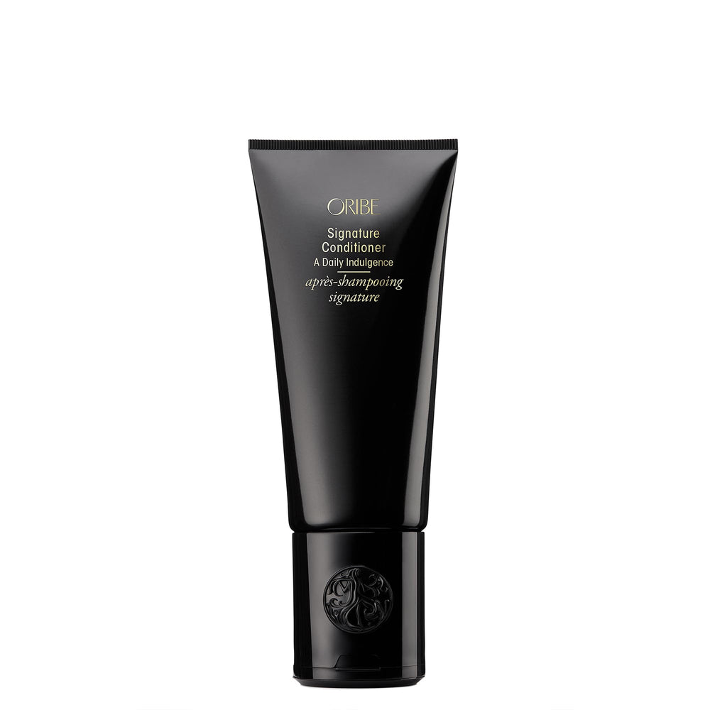 Oribe Signature Conditioner front view showing elegant packaging and premium appeal