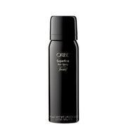 Oribe Superfine front packaging showing compact travel-friendly can