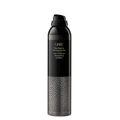 Oribe lifestyle shot in bathroom setting highlighting clarified shiny hair
