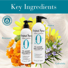 Original Sprout botanical extracts close-up showing calming plant benefits