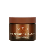 Origins jar front view showing label and calming scent benefits