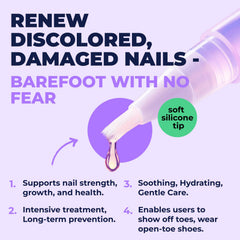 Orivelle application on cuticle demonstrating targeted use