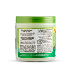 ORS olive oil cream before and after hair comparison showing improved shine and softness