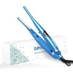 orynne front view small flat iron showing compact design and quick heating benefit