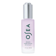 OSEA front bottle of Dream Night Serum showing sleek design and hydration benefit