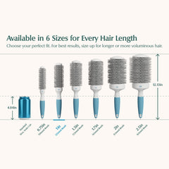 Osensia polished wavy bristles close-up reducing frizz for smoother hair