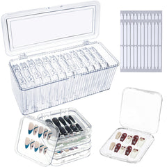 Oskrieel acrylic box front view showing clear protection and quick selection