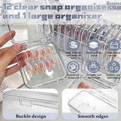 Oskrieel clear acrylic edge close-up highlighting durable scratch-resistant build