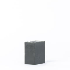 Osmia close-up of bar texture highlighting clay and mud for gentle exfoliation benefit