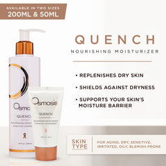 OSMOSIS close-up cream texture highlighting smooth hydration