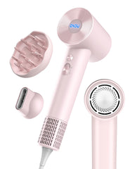 OSOU front view of hair dryer showing compact design and salon airflow benefit