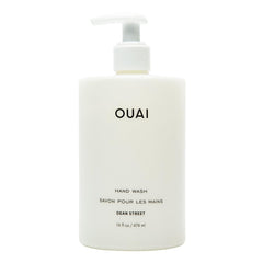 OUAI front bottle shot showing Dean Street hand wash visible branding and clean design