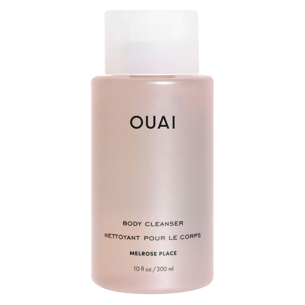 OUAI front packaging showing clean bottle and brand, highlights portable luxury