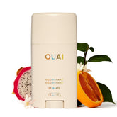 OUAI St. Barts front packaging showing clear stick and scent